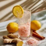 zepbound drink recipe for weight loss with lemon and pink salt