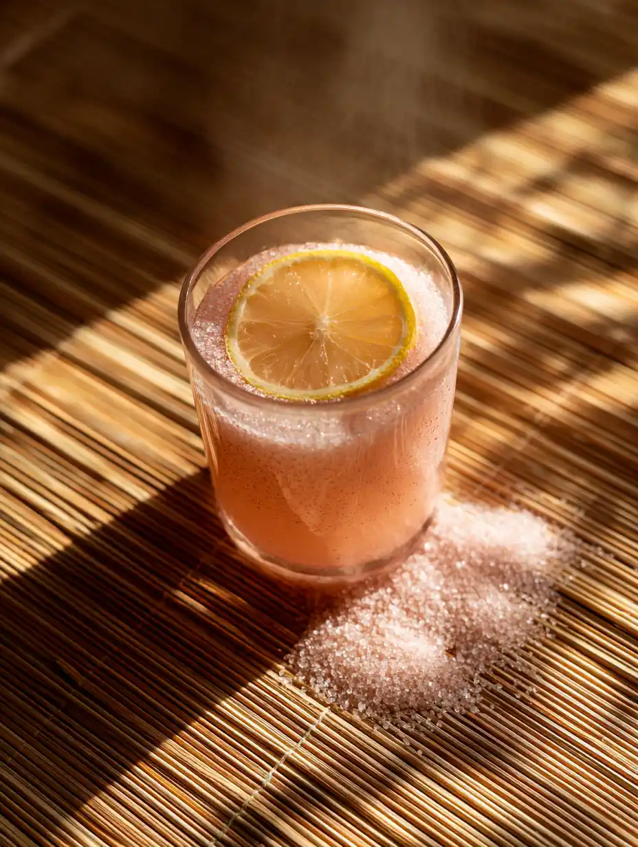 japanese pink salt weight loss drink recipe