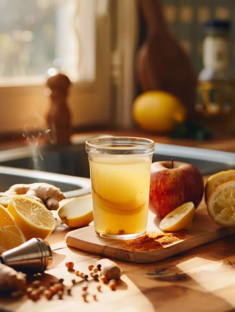 natural zepbound recipe ingredients apple cider vinegar lemon ginger cayenne