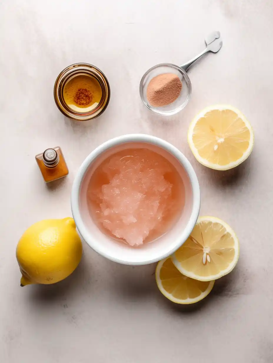 ingredients for 4 ingredient pink salt recipe for weight loss