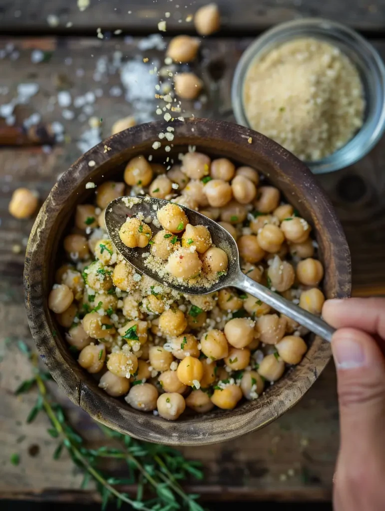 adding spices to chickpeas quick recipe jalbiteworldfood snack